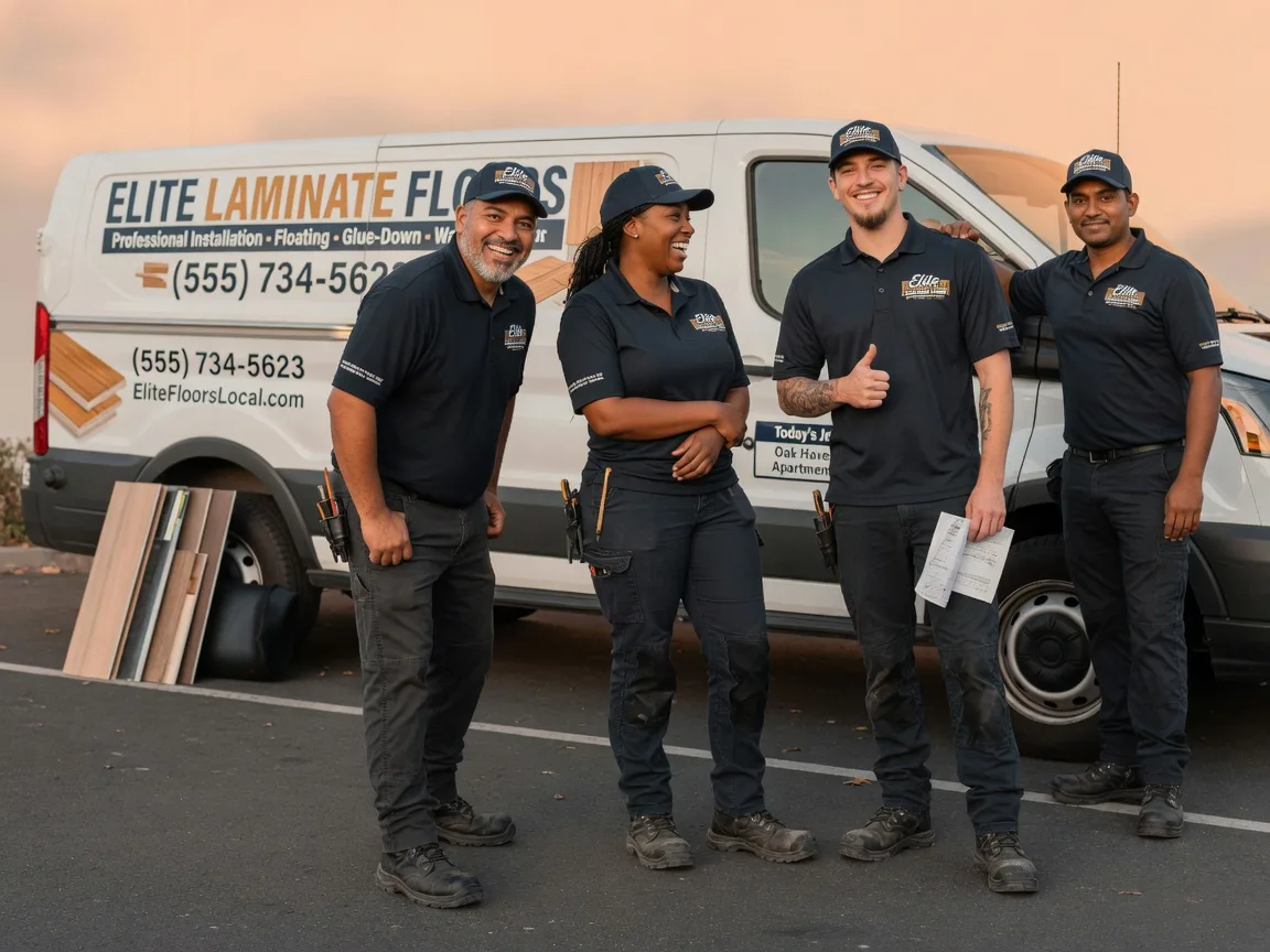 Laminate flooring installation company in Mystic, IA